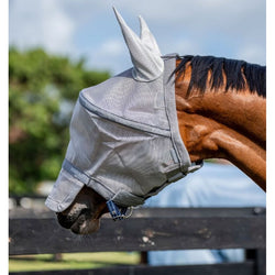 Horseware Rambo FlyMask Bug Insect Midge Nose Ear UV Eye Shield Mesh Fly Mask