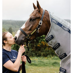 Horseware Rambo Protector Fly Hood Neck Cover Insect/Midge/Bug/UV Sun Protection