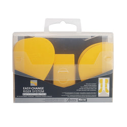 Bates / Wintec EASY-CHANGE Riser System Inserts Front/Centre/Rear Complete Pack