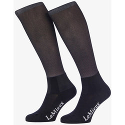 LeMieux Footsie Adults Thin Close Contact Technical Cotton Riding Socks Slimline
