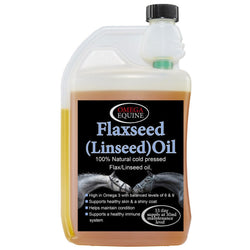 Omega Equine Linseed Oil Flax Seed For Healthy Skin Coat Joints and Condition 1L