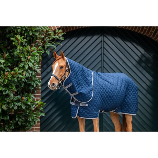 Horseware Amigo Stable Vari-Layer Plus Medium Rug 130 Cm Navy/Red & Blue