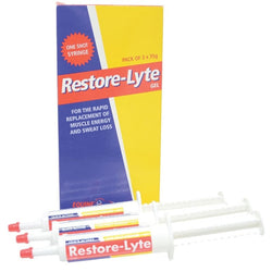 Equine Products UK Restore-Lyte Gel Supplement Replenish Salts Lost via Sweating