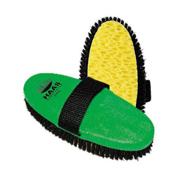 HAAS Kombi-Brush Horse Washing/ Shampooing Sponge and Bristle Brush FREE UK POST