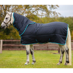Horseware Amigo Insulator Pony Plus Rug + Hood Combo Medium 200g Navy 3'9'-5'9'