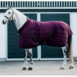 Horseware Rambo Cosy Stable Rug Fleece Collar Medium 200g Burgundy 5'6" SALE