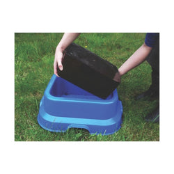 Horslyx 15KG Strong Durable Tough Field Floor Stable Lick Holder One Size Blue