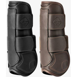 LeMieux Capella Leather EVA Ergonomic Tendon SJ ShowJumping Boots Black/Brown