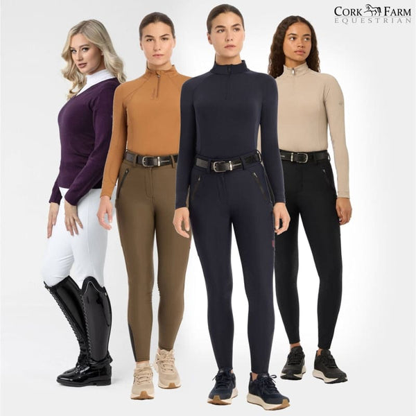 LEMIEUX DOLLY DENIM BREECHES FULLGRIP Denim | De Kroo Equestrian