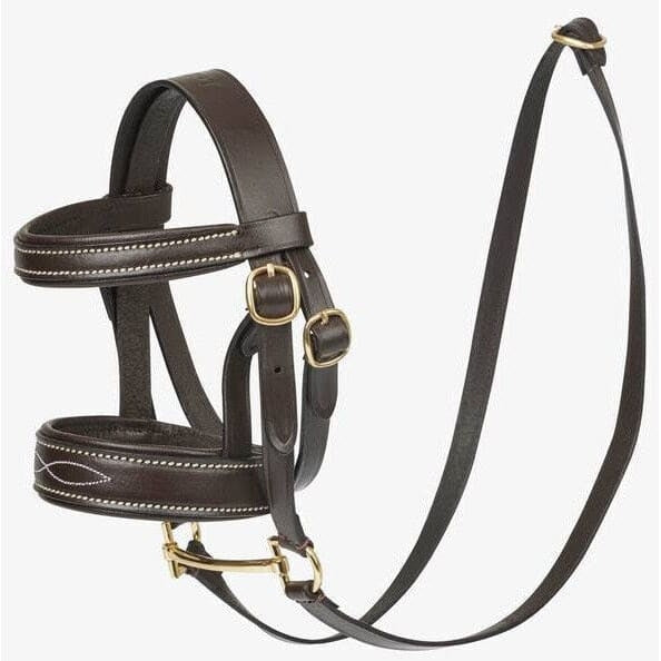 LeMieux Toy Saddle / Bridle / Martingale Real Leather Pony Kids Mini Play Horse Tack Cork