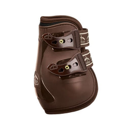 Veredus Pro Jump Elastic Flicker Magic Pinch Fetlock Boots Black/Brown M/L