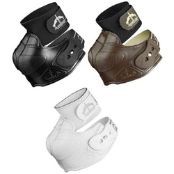 Veredus Tekno Shield Professional Over Reach OverReach Boots - Black/White/Brown