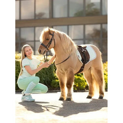 LeMieux Harlow T-Shirt Young Rider Teens Kids Soft Wicking Cotton Top Softmint