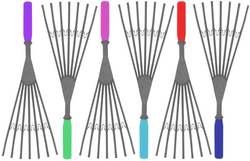 Faulks and Cox Red Gorilla Tubtrug Tidee Plastic Rake Horse Pooper Scoop Muck Out