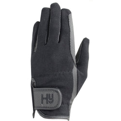 Hy Hy5 Adults Smart Adjustable Pro Grip Competition Riding Gloves Black XS-XL