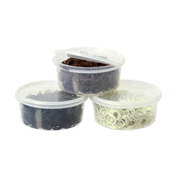 Supreme Products Plaiting Bands Approximately 250 Per Pack Black/White/Brown