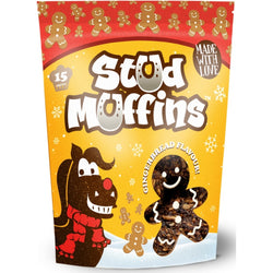 Likit Stud Muffins Gingerbread Xmas Horse Treats Oats Wheat Linseed Fenugreek