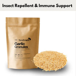 Horse Straights Direct Garlic Granules Breathing Skin Wellbeing Herb Supplement