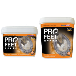 NAF Five Star ProFeet Powder Hoof Feed Supplement Strong Healthy Hooves Biotin