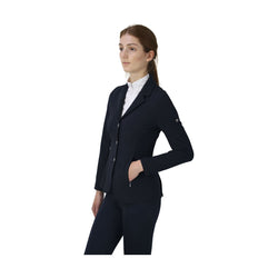 Hy Equestrian Silvia Show Jacket Ladies Non Crease Breathable Navy/Black XS-XL