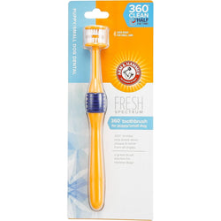 Arm and Hammer Fresh Spectrum 360 Degree K9 Toothbrush Oral Health Puppy-Large Dog