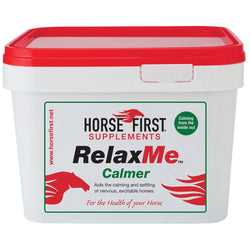 Horse First Relax Me Calmer Magnesium Excited Gut Anxiety Supplement + Vit E and B