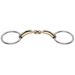 Sprenger Novocontact 16mm Loose Ring Snaffle Double Jointed Bit Sensogan 40456