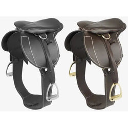 LeMieux Toy Pony Jump Saddle and Stud Girth Real Leather Kids Mini Play Horse Tack
