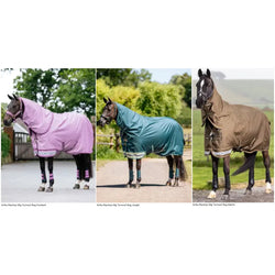 LeMieux Arika Ripstop 50g Lightweight Light Turnout Rug + Hood 600d 4'9'-7'3'