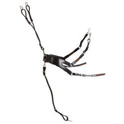 EcoRider Freedom Breastplate Anatomic Ergonomic Secure Soft Leather Black/Brown