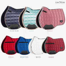 LeMieux Loire Classic GP Square Satin General Purpose Wicking Bamboo Saddlepad