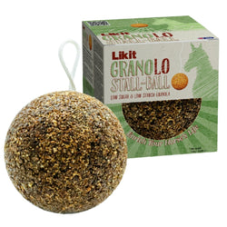 Likit GranoLo Low Sugar Low Starch Granola Stall Ball Swinging Stable Enrichment