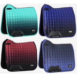 LeMieux Spectrum Dressage Square Soft Satin Sheen Ombre Wicking Saddlepad Square