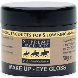 Supreme Products Eye Gloss Horse Pony Showing Show Make Up High Shine Black 50g