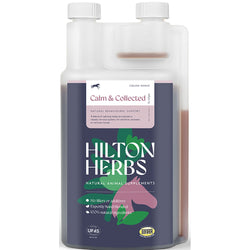 Hilton Herbs Calm and Collected Gold Liquid Chamomile Valerian Calmer Supplement