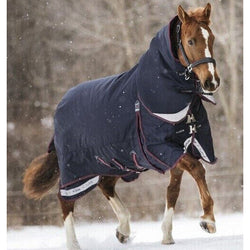 LeMieux Kudos Storm-Tek Heavyweight Heavy 350g Turnout Rug + Hood 4'9'-7'3' 2025