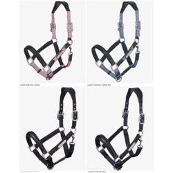 LeMieux Capella Headcollar Soft Wide Ergonomic Pressure Relief Padded Leather