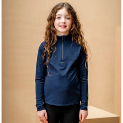 Horseware AA Kids Sofia Sunshirt Long Sleeve 1/4 Zip Competition Baselayer Shirt