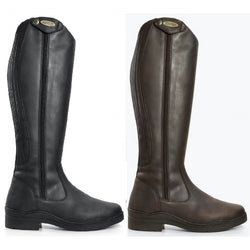 Brogini Monte Cervino Winter Long Country Riding Boots With Warm Faux Fur Lining