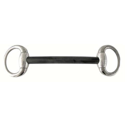 Sprenger Mullen Mouth Straight Bar Hard Carbon Eggbutt Snaffle 16mm Bit 40860