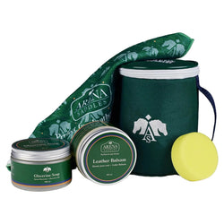 Arena by Bates Leather Care Pack Solid Leather Glycerine Soap andNourishing Balsam