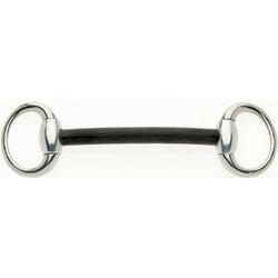 Lorina Nylon Straight Bar Mullen Mouth Eggbutt Snaffle Horse Bit 4.5' - 5.5'