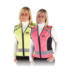HyViz Waistcoat Please Pass Wide and Slow Reflective Hi-Vis Viz Pink Orange Yellow