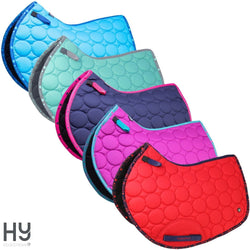 Hy Equestrian DynaMizs Ecliptic Close Contact Saddle Pad Childrens XS andPony Size