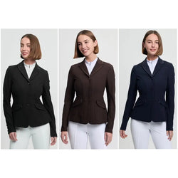 LeMieux Brilliance Diana Show Sparkle Jacket Ladies Fitted Performance Mesh Vent