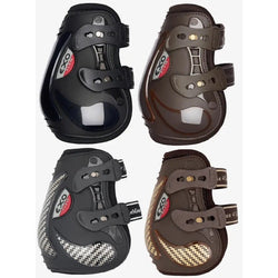 LeMieux Exo-Flex Ankle Boots Open Front Fetlock Carbon Foam Airflow Show Jumping