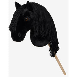 LeMieux Hobby Horse Spike Black Toy Dressage Pony Fluffy Soft Kids Play Plushie
