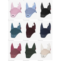 LeMieux Essence Acoustic Fly Hood Noise Reducing Crochet Veil Softshell Ear Net