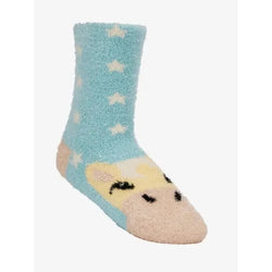 LeMieux Mini Fluffy Character Socks Kids Warm Sock Chancer Flash SALE