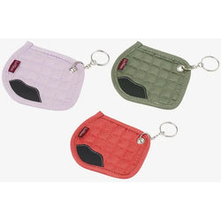 LeMieux Saddle Pad Key Ring Bag Charm Classic Stitched Quilting Sturdy Chain